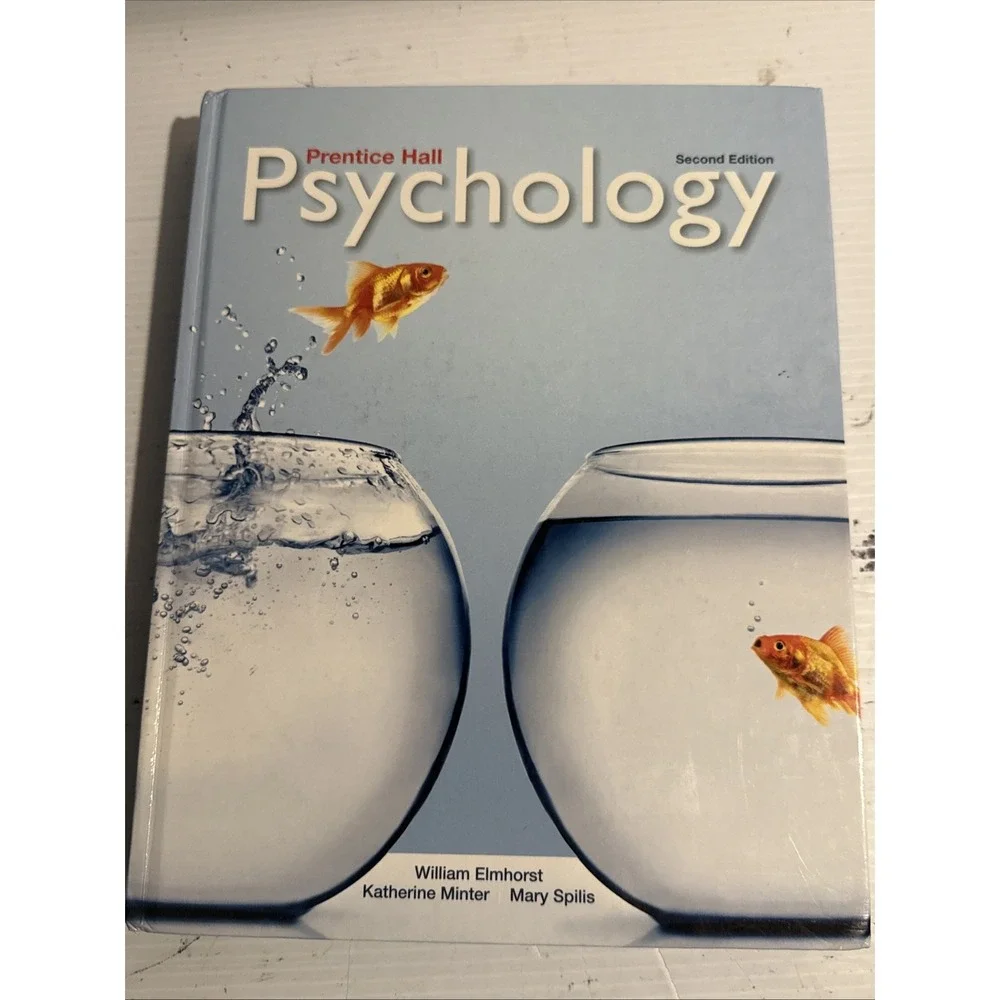 PSYCHOLOGY By Katherine P Minter & William J Elmhorst - Hardcover Mint Condition